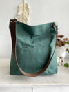 Mila 201 Amsterdam Green | Hobo Tote Bag